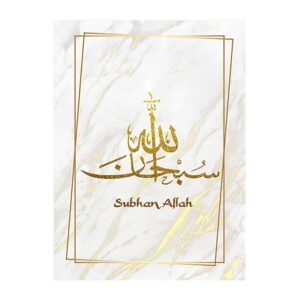 Gold Foil Art Print Marble Pattern Non-framed Prints Wall Art Decor for Bedroom Living Room Office