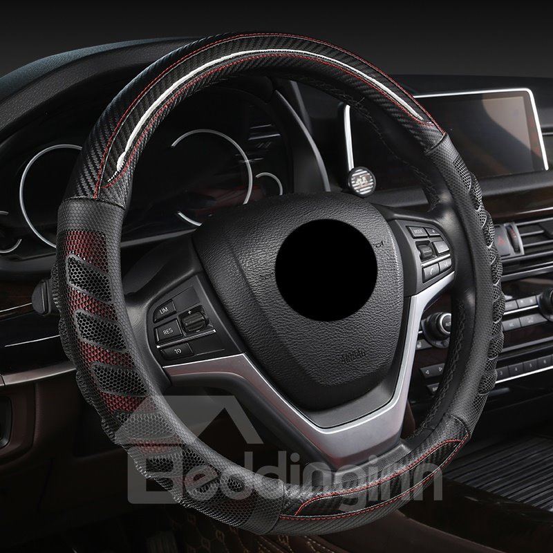 Steering Covers 3D Honeycomb Fine Texture And Comfortable Hand Feel Sweat - absorbing Breathable Wear - resistant And Durable Strong Flexibility Easy To Clean Without Slipping Steering Wheel Covers