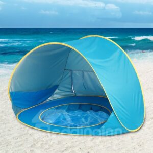 28*31*46in Blue Waterproof Windproof and Sun Shelter Tent