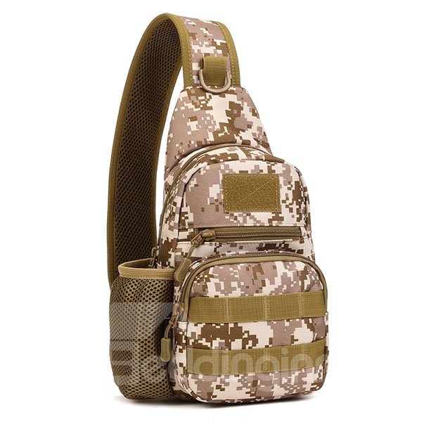 Lightweight Camouflage Shoulder Waterproof Easy-Clean Outdoor Chest Bag Bckpack - Image 4