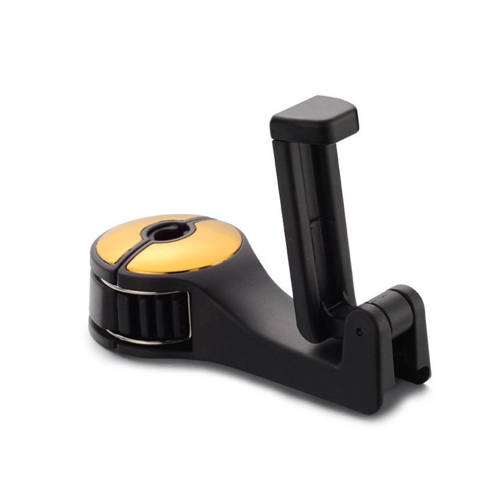Car Multi-function Mobile Phone Bracket Hook Car Creative Rear Headrest Hook Car Lock Type Mobile Phone Bracket - Image 3