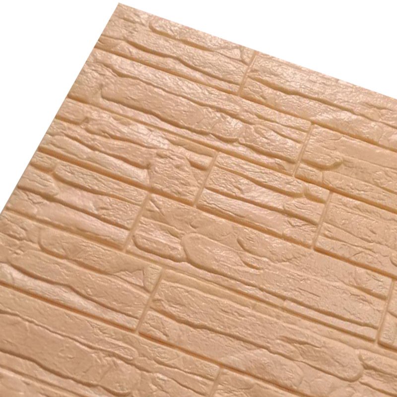 3D Tile Brick Wall Stickers Soft Foam Self Adhesive Wall Sticker Waterproof Anti-Collision Panel Decor