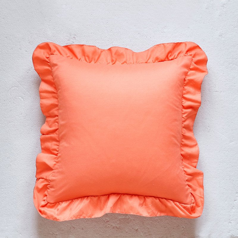 Pillow Covers Square Cushion Cases Chic Vintage Lace Bed Pillowcases 18x18 inches 1 Pack - Image 2