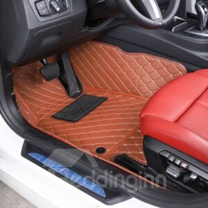 Plain Pattern XPE Material Waterproof Custom Fit Car Floor Mat