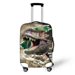 3D Dinosaur Pattern Waterproof Luggage Cover Protector 19 20 21