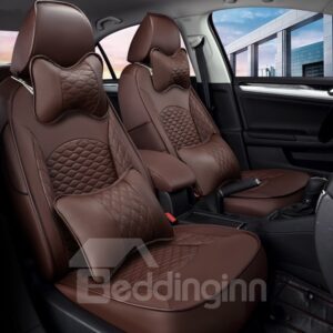 Antique Water-proof Exquisite Leather Custom Car Seat Covers