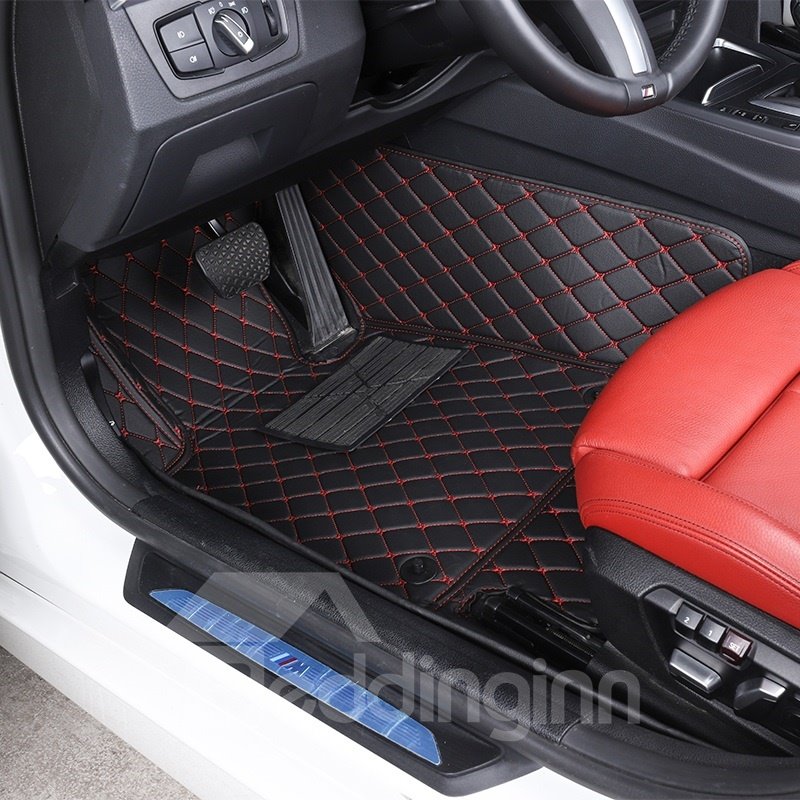 Plain Pattern XPE Material Waterproof Custom Fit Car Floor Mat - Image 6