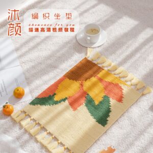 Sunflower Knitting Weaving Looms Kit with Stand, Boards, Yarn