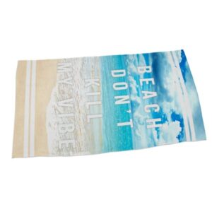 Peace Beach 3D Printing Square Beach Towel & Bath Towel