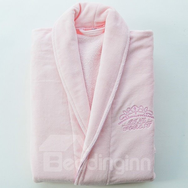 Pure Color Double Layer Technology General Bath Robe 100% Cotton 4 Color - Image 11