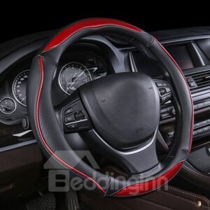 Anti-skid Wear-resistant Dirt-resistant Durable And Breathable Not Hurt Hands Contrast Colorful Sport Style Pretty Beautiful Car Steering Wheel Cover Suitable for Most Round Steering Wheels