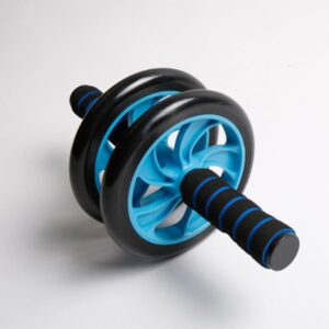 Ab Rollers Two-wheel Ventral Wheel Mute Household Retractor Wheel Fitness Equipment Exercise