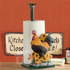 Cute Bear Waiter Shape Large Size Toilet Paper Holder