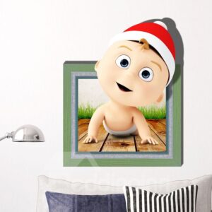 Best Quality Lovely Baby 3D Wall Sticker