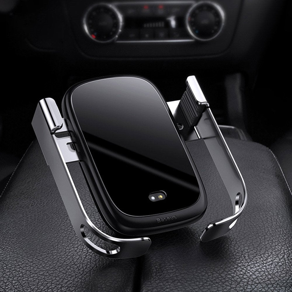 Vehicle-mounted Mobile Phone Support Vehicle Gravity Support Intelligent Infrared Sensor Outlet Wireless Charging