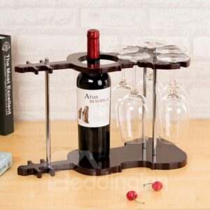 European Style Unqiue 2-Bottle Wine Rack & Bottle Holders