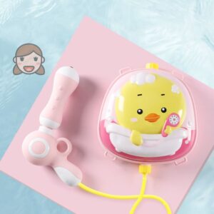 Cartoon Plastic Unisex Bath Toys Draw-out Summer Beach Water Gun Toys