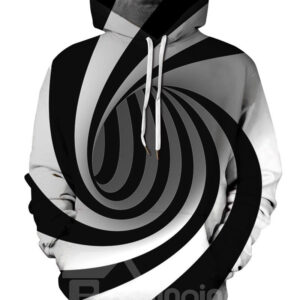 Funny Design Polyester Lightweight Workout 3D Painted Hoodie