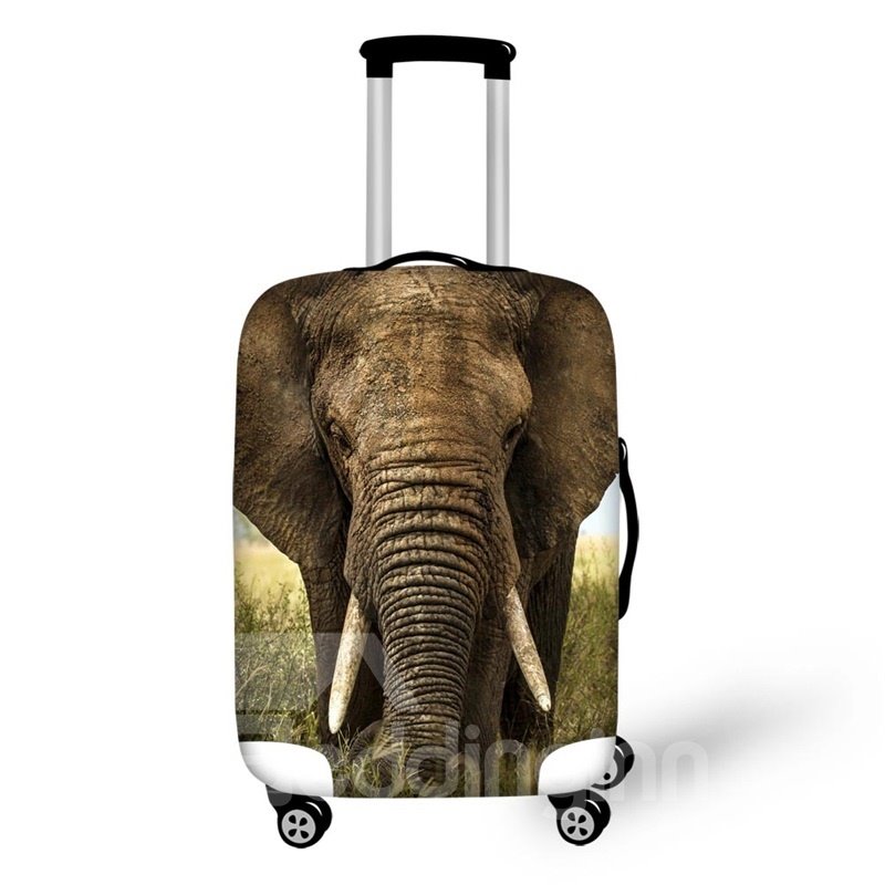 3D Elephant Animasls Pattern Waterproof Luggage Cover Protector 19 20 21 - Image 2