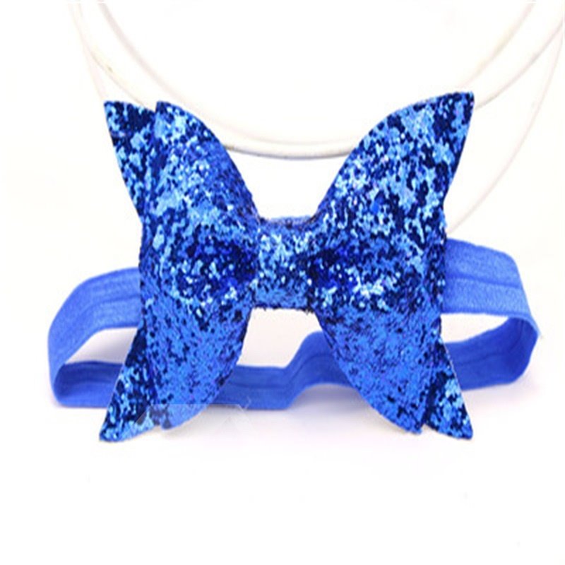 Bowknot Decoration Leather Multi-Color Baby Hair Band - Image 2