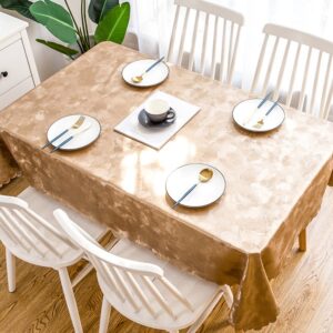 European Style Waterproof Tablecloth Anti-scalding Anti-oil and Non-washing Tablecloth Household Tablecloth Rectangular Coffee Table Tablecloth