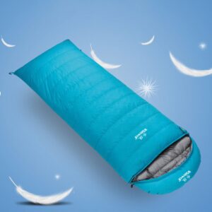 Sleeping Bags Adult Sleeping Bag Lunch Break Envelope Down Sleeping Bag 1500G White Duck Down Envelope Outdoor Camping Sleeping Bag