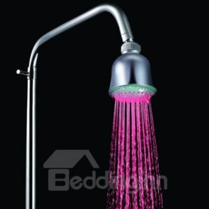 Unique LED Colorful Shower Head faucet Changing Color by Temperature