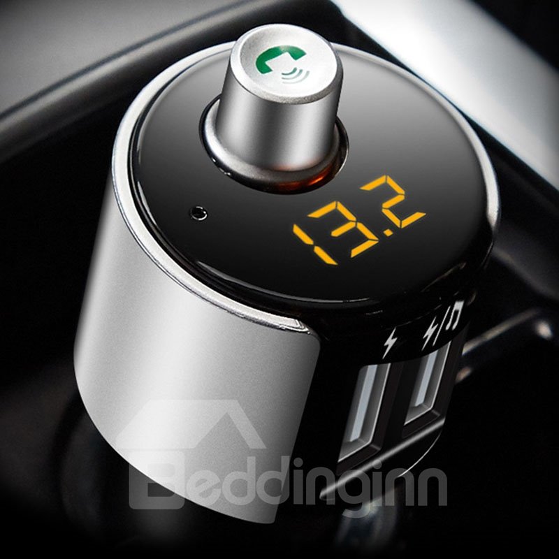 U-disk Cigarette Lighter and Phone Charger with FM Transmitter