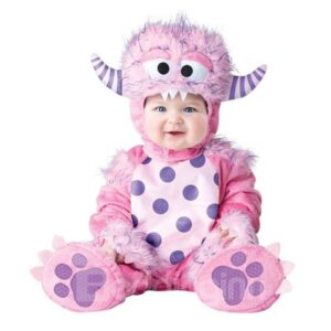 Little Sheep Shaped Cavel Decoration Polyester Pink Baby Costume