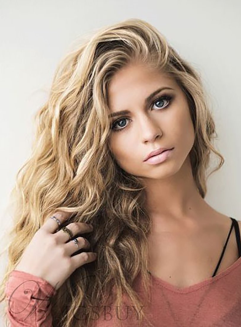 Capless Full Lace Human Hair 120% 18 Inches Wigs - Image 44