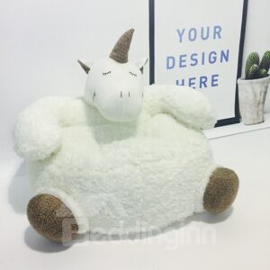 Unicorn Shape Plush Nordic Style Kids Couch/Sofa