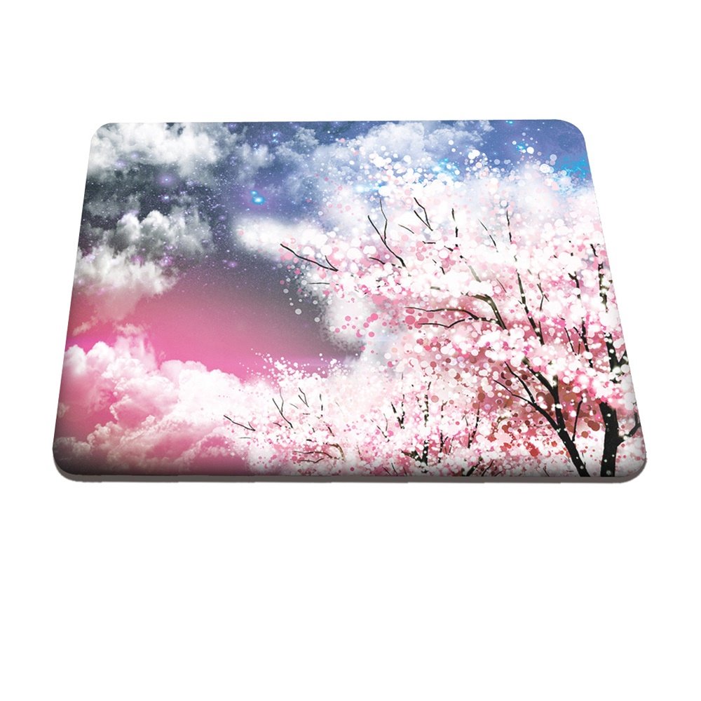 Romantic Floral Sky Pattern Hard Plastic Cover for MacBook - Image 2
