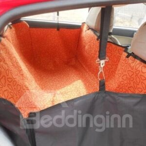 Double Layer And Orange Color High Capacity Pet Dog Seat Mat Blanket