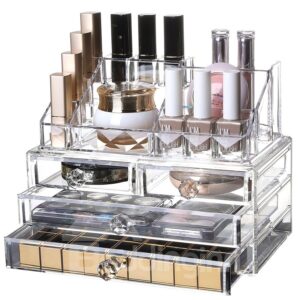 23.9*15.5*18.8cm Sealed Environment Friendly Acrylic Material Cosmetic Storage Box