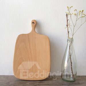 Environmental Natural Beech Square Shape Pizza Plate