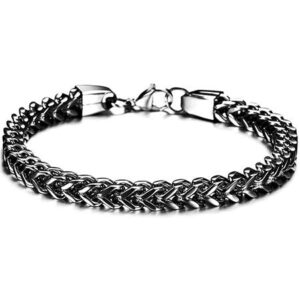 Men' s Fashion Titanium Steel Scale Bracelet