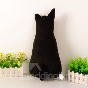 Creative Lovely Cat Shaped Design Throw Pillow