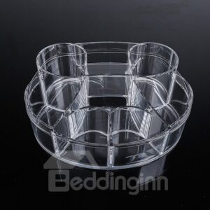 Environment Friendly Acrylic Material 24.5*20.4*8.4cm Cosmetic Storage Box
