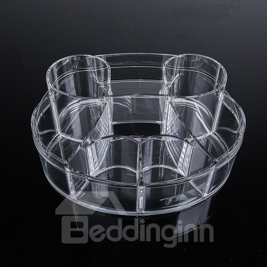 Environment Friendly Acrylic Material 24.5*20.4*8.4cm Cosmetic Storage Box