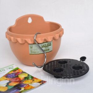 Creative Resin Lace Edge Hanging Flower Pot