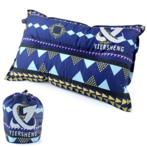 Outdoor Self Folk Style Inflatable Camping Lightweight Travel Pillow