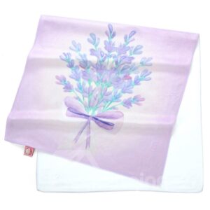 Watercolor Romantic a Bunch Lavender Watercolor Printing Face & Hand Towel