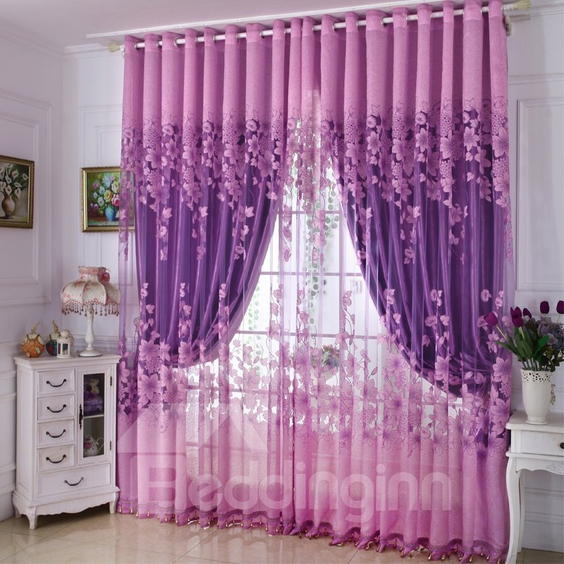 European Style Heat Insulation Feature Curtain Sets - Image 12