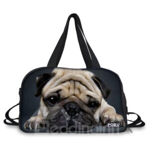 Cute Shar Pei Pattern 3D Painted Travel Bag