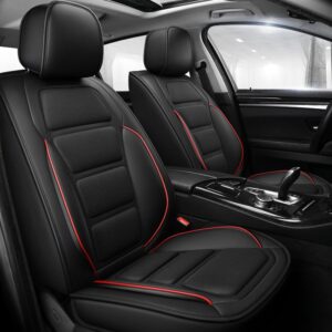 5 Seats New Trend Wear Resistant Leather Environmental Protection Mesh Fabric Full Coverage Four Seasons Universal Seat Covers Truck