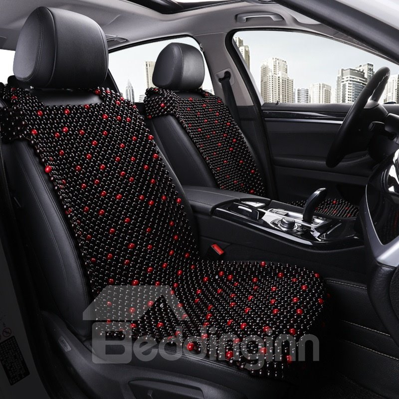 Simple Style Plain Pattern Bamboo Universal Single Car Seat Cover Universal Fit for Auto Truck Van SUV