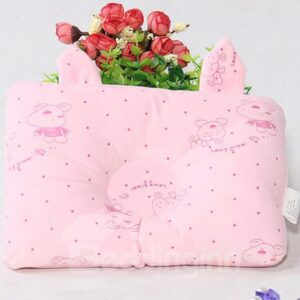 Softy Simple Design Three Colors Option Prevent Flat Head Baby Pillow