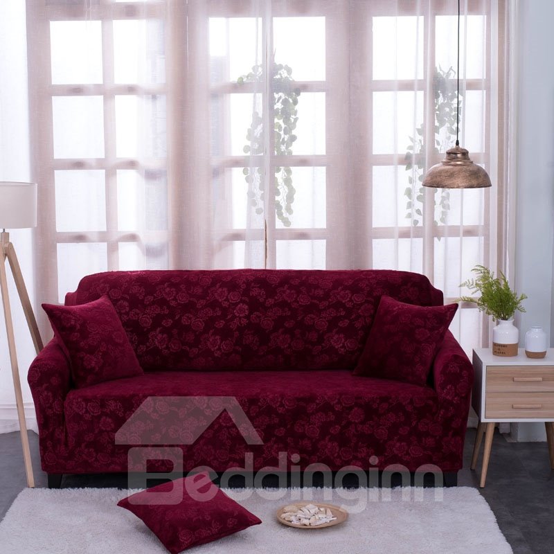 Polyester Floral Soft Dust Prevention Sofa Covers - Image 7