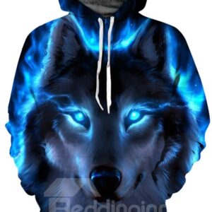 Vibrant Color Lightweight Loose Model Realistic Print 3D Painted Hoodie