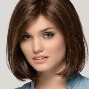 Medium Bob Hairstyles Length Women Natural Synthetic Hair Capless Wigs 14Inches